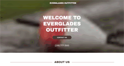 Desktop Screenshot of evergladesoutfitter.com
